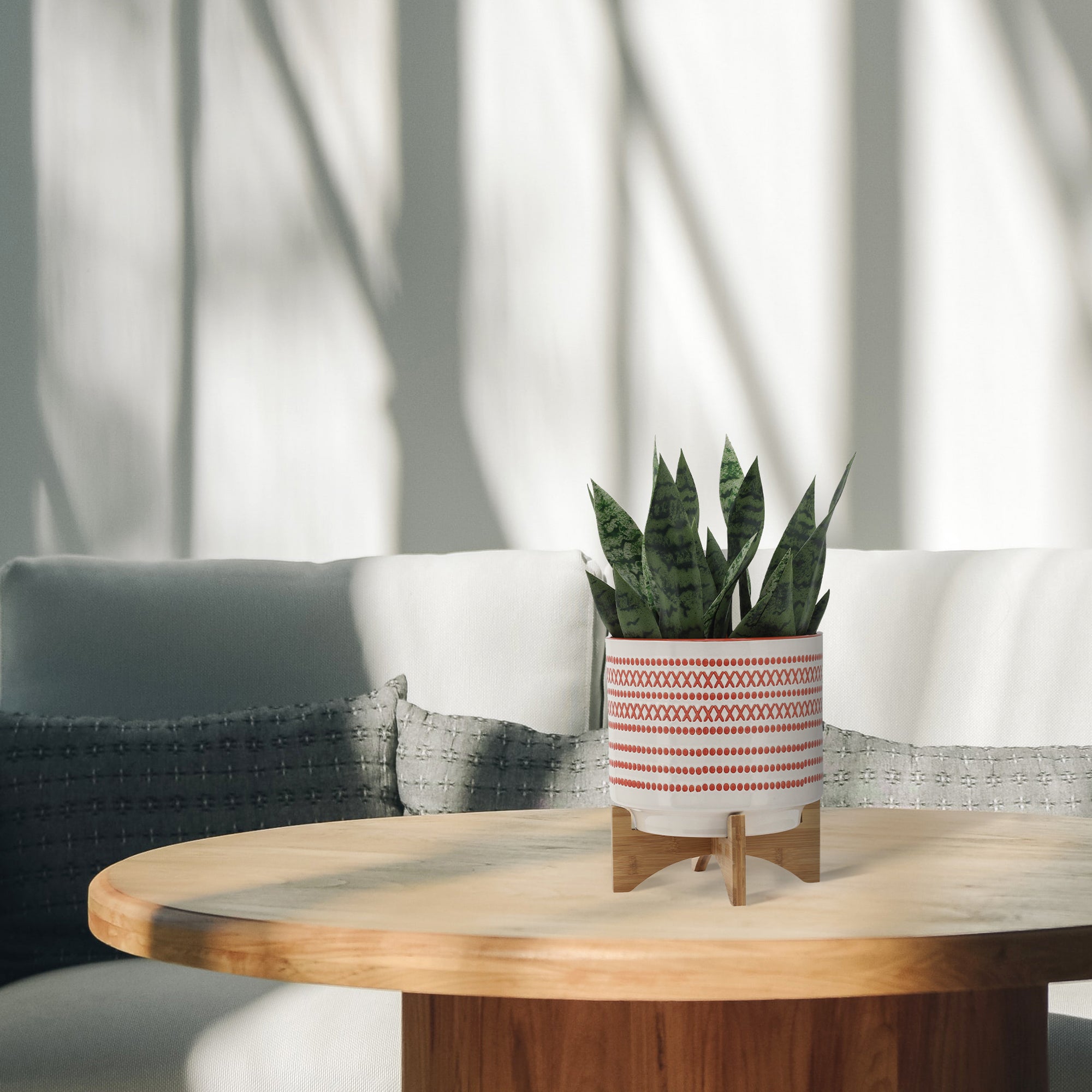 aztec plant pot 10