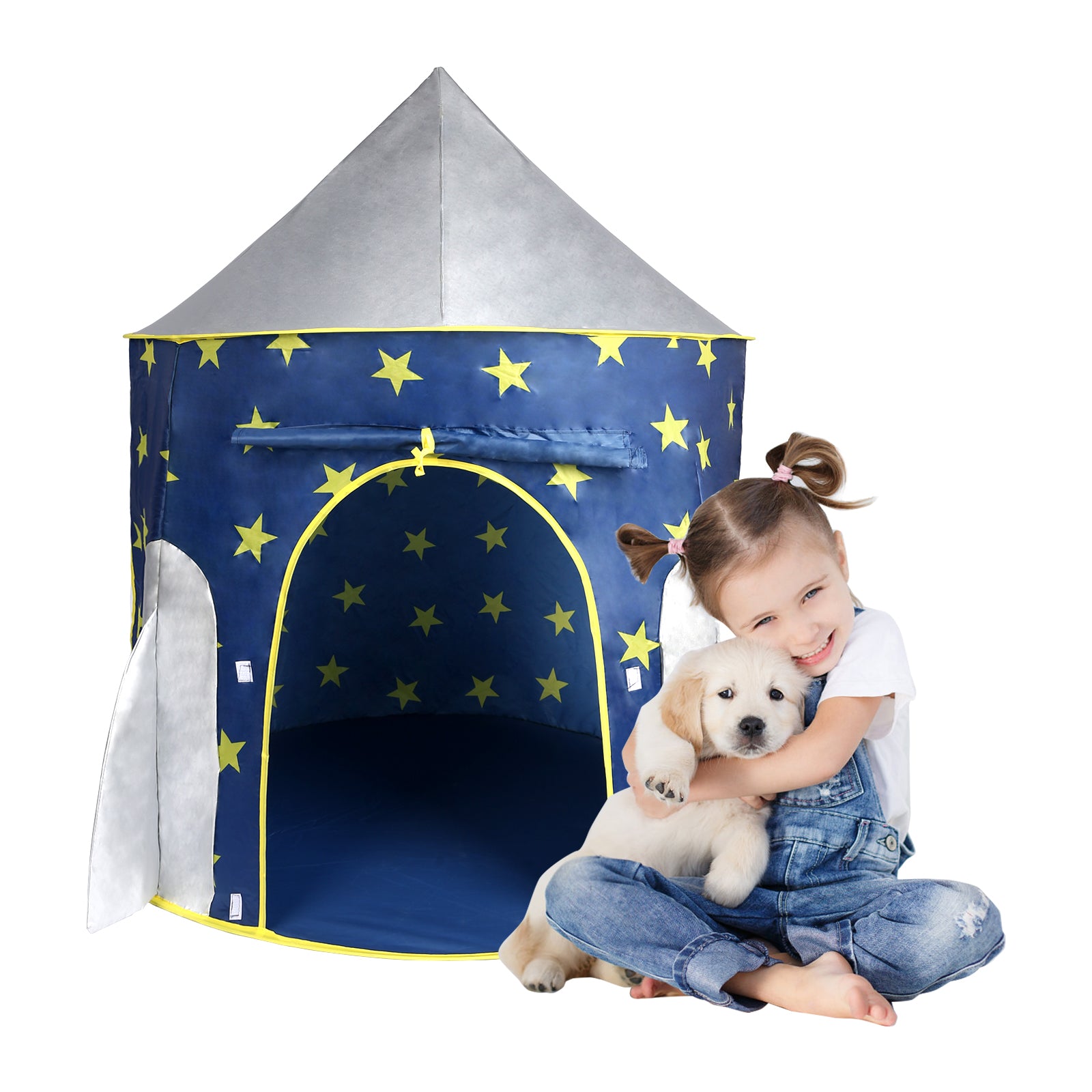 space tent Kids Tent Rocket Space, Kids Play Tent, Unicorn Tent For Boys & Girls,