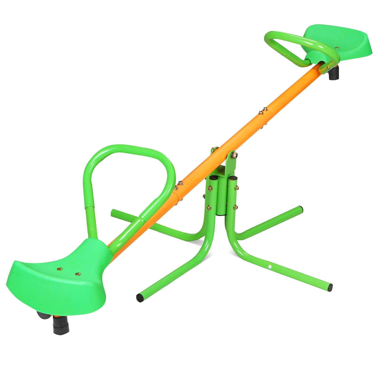 360 Degree Rotation Outdoor Kids Spinning Seesaw Sit And Spin Teeter T