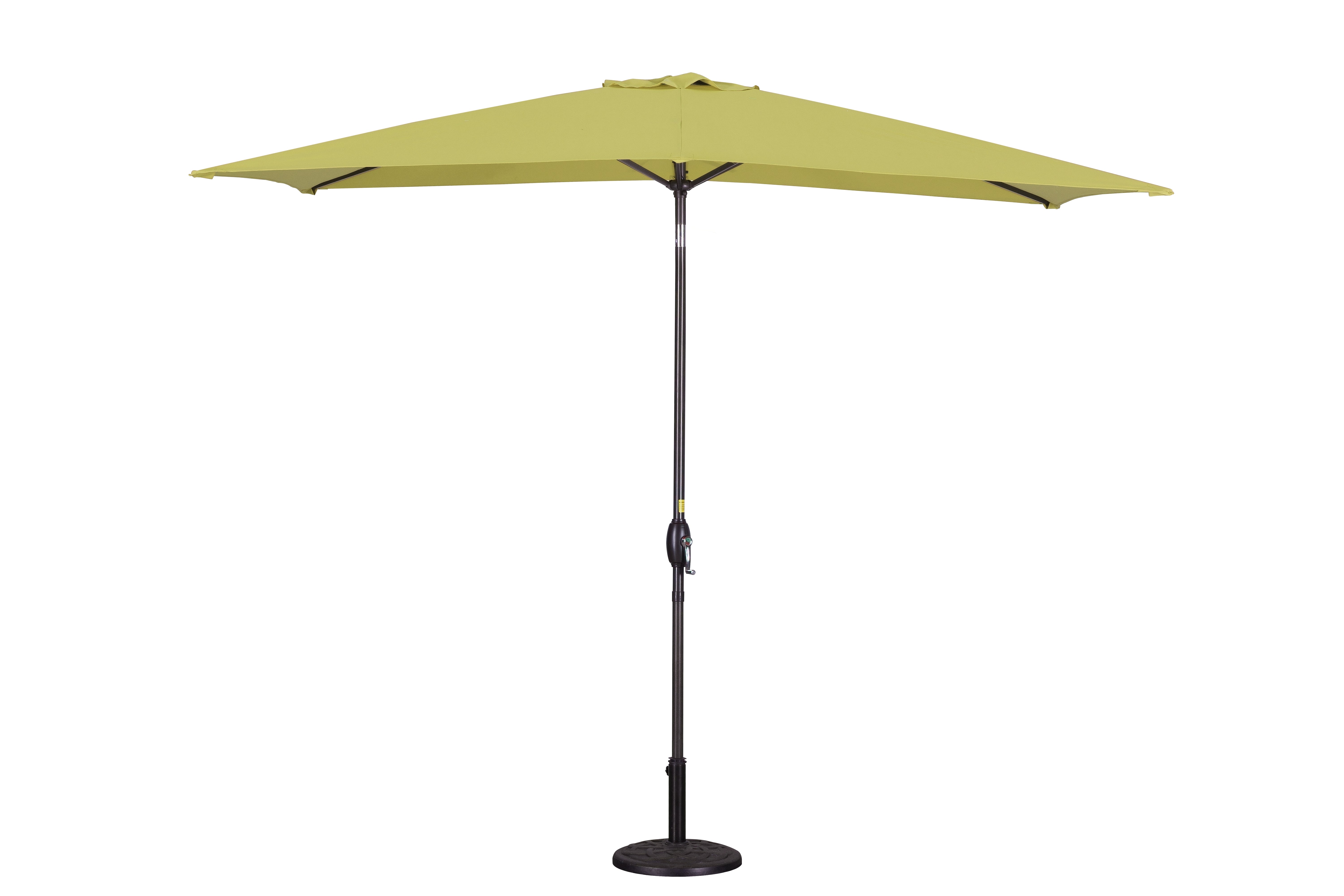 6.5 x 10 rectangular patio umbrella Rectangular Patio Umbrella 6.5 Ft. X 10 Ft. With Tilt, Crank And 6 Stu