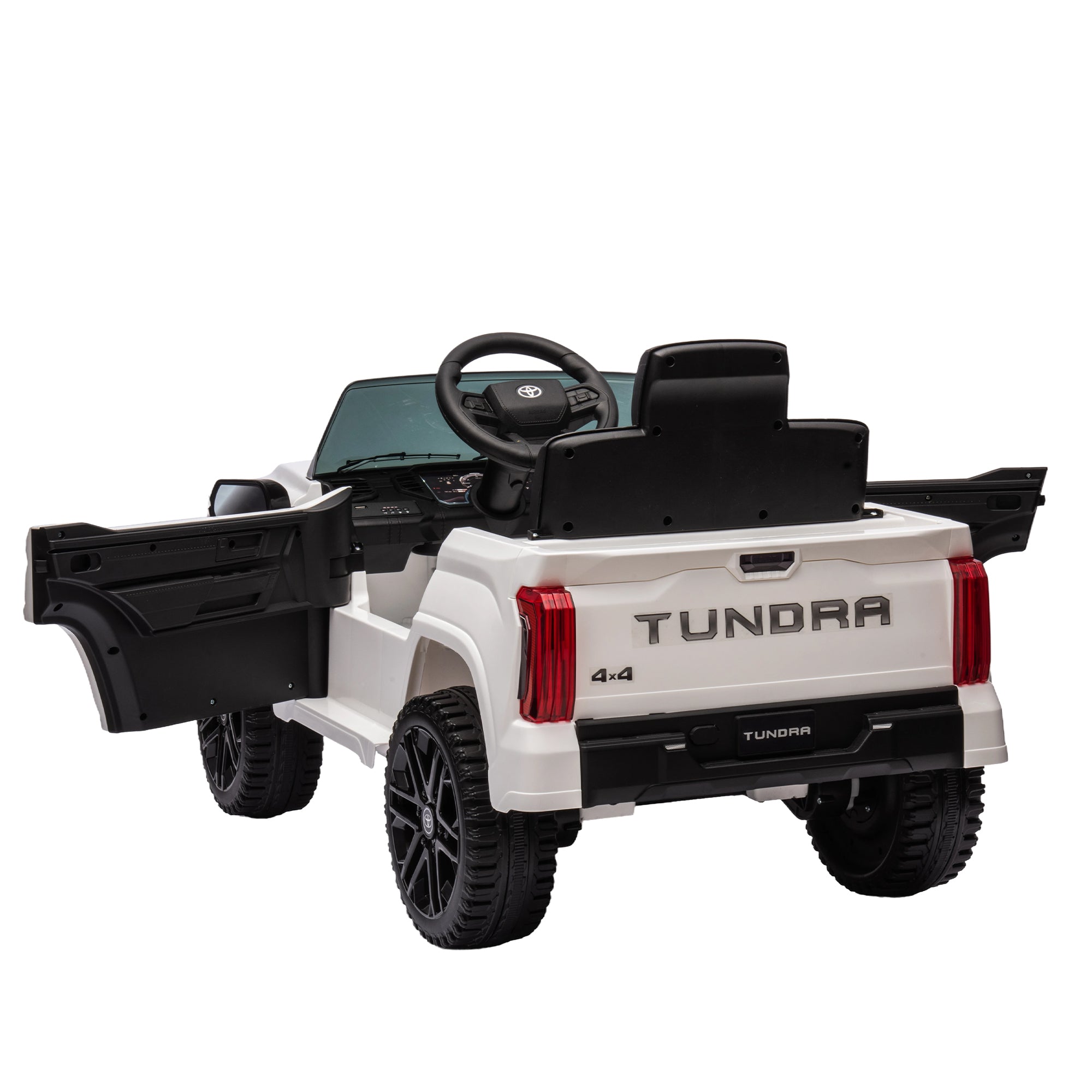 Officially Licensed Toyota Tundra Pickup,electric white-plastic