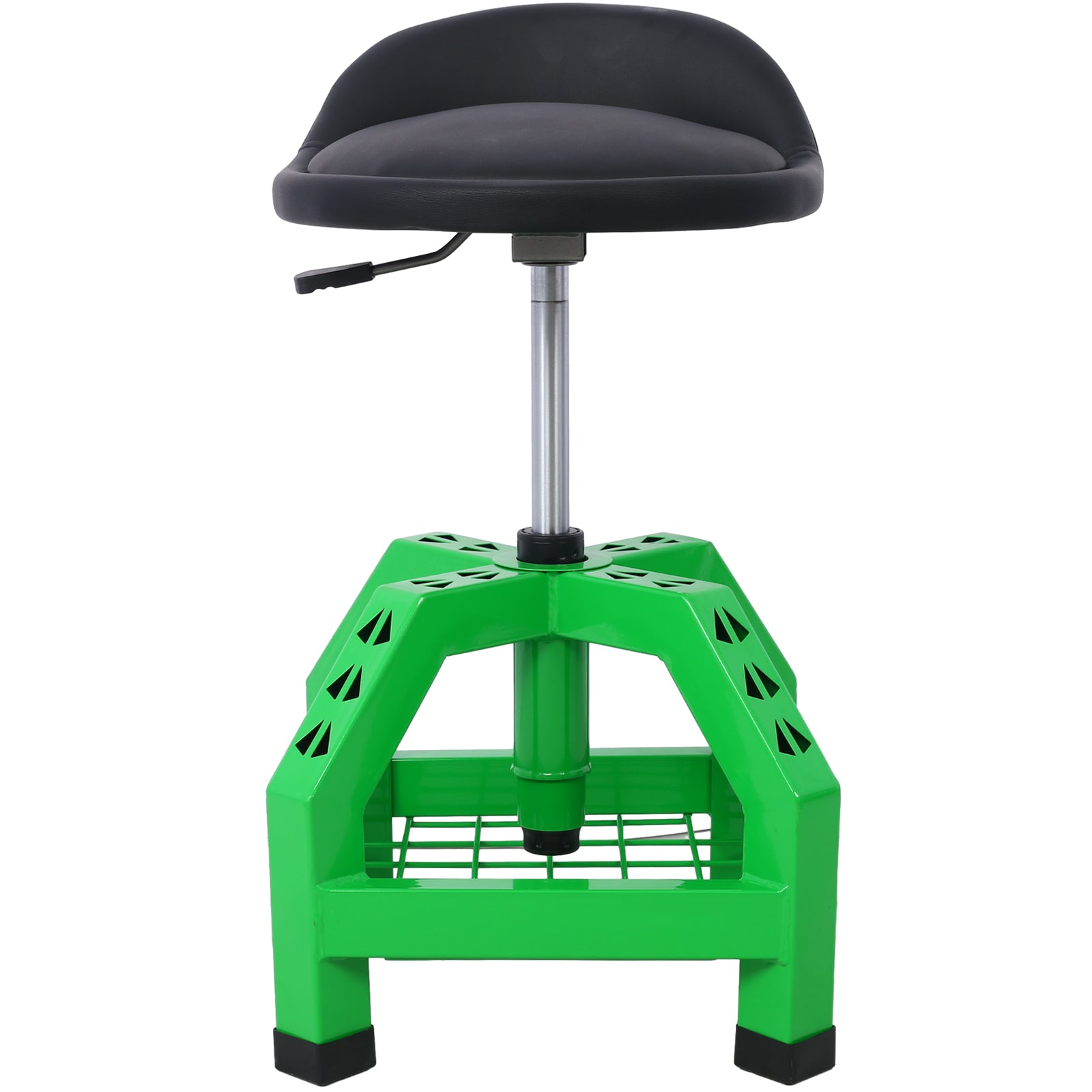 Pneumatic 360 Degree Swivel Stool, Mechanics Rolling Creeper Seat, Hea