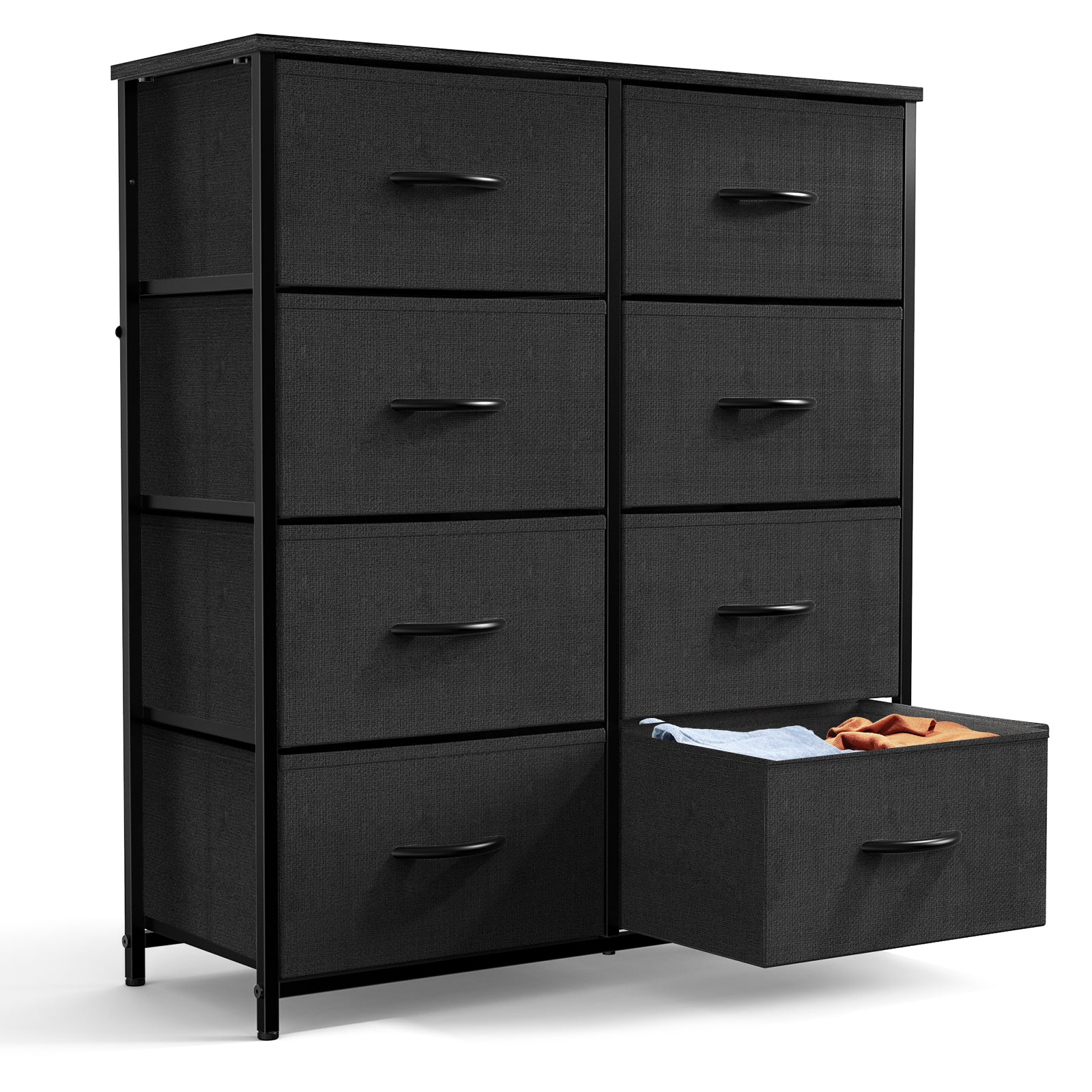 Sweetcrispy Dresser For Bedroom With 8 Drawers Tall Dresser & Chest Of