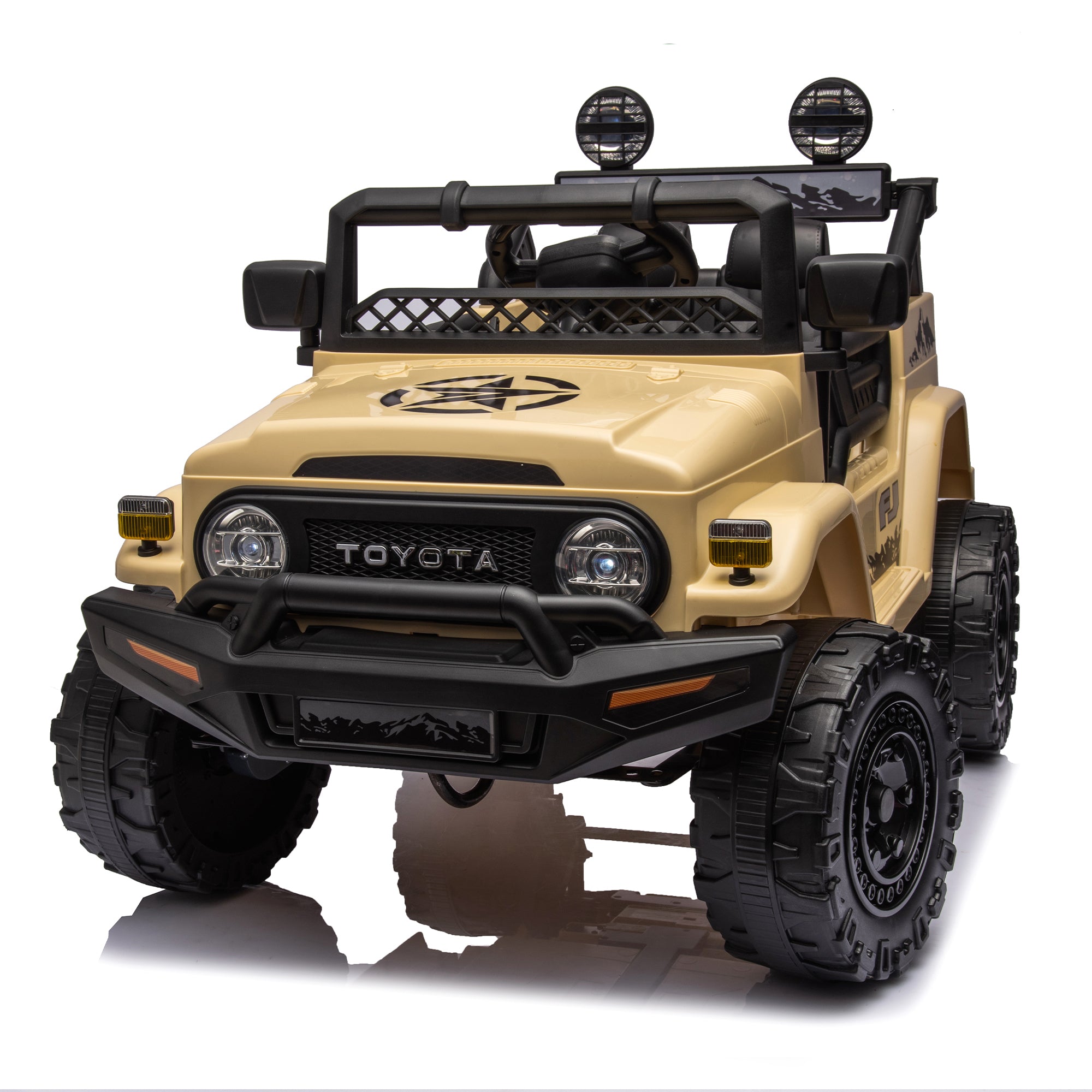 Licensed Toyota Fj Cruiser,12V Kids Ride On Car 2.4G W Parents Remote