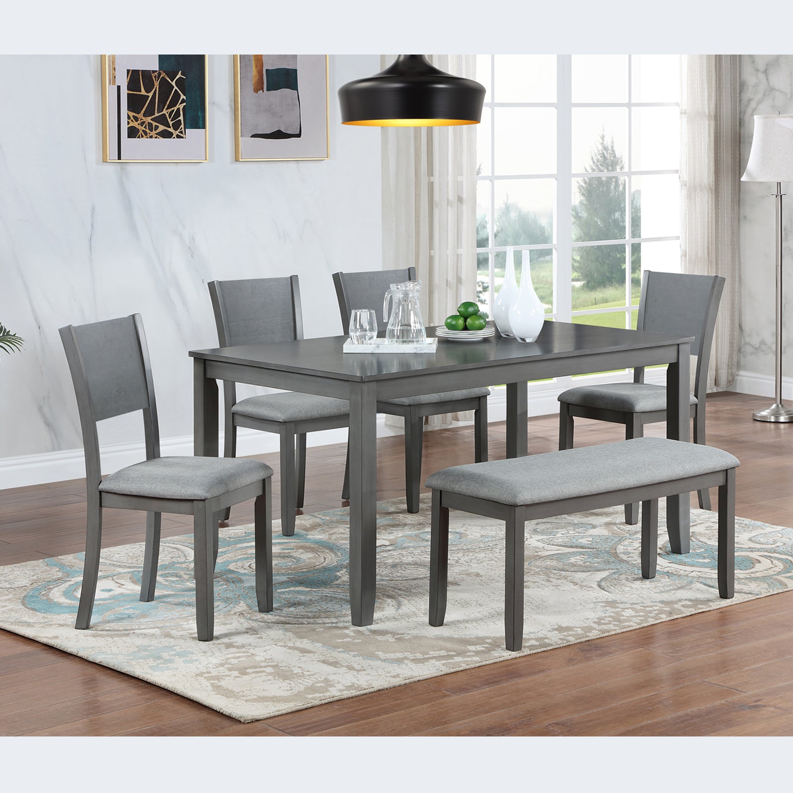 Dining Room Grey Kitchen Bar Table Piece Kitchen Dining Set