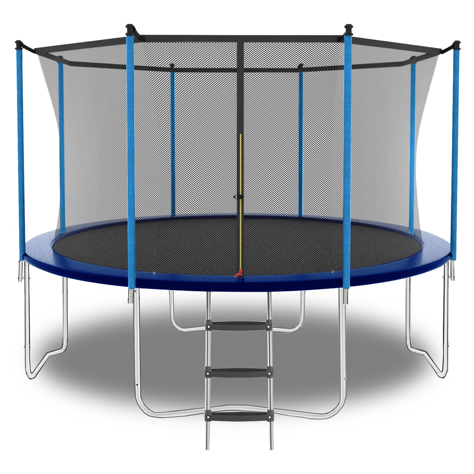 12Ft Outdoor Toddler Trampoline With Enclosure Safety Net Jumping Fun
