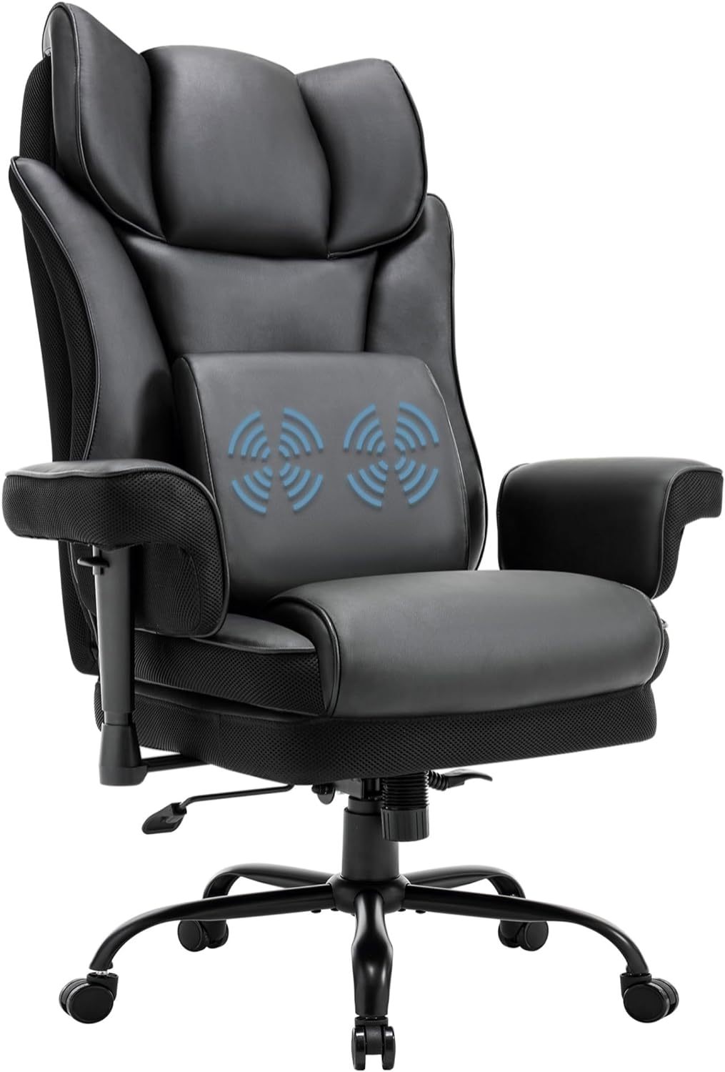 High Back Office Chair, 400Lbs Rocking Desk Chair, Ergonomic Executive