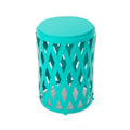 Selen 15 Side Table Teal Iron