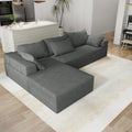 Modern Upholstered Sectional Sofa Couch Set,Modular 108