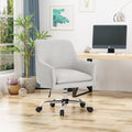 Office Chair Beige Fabric