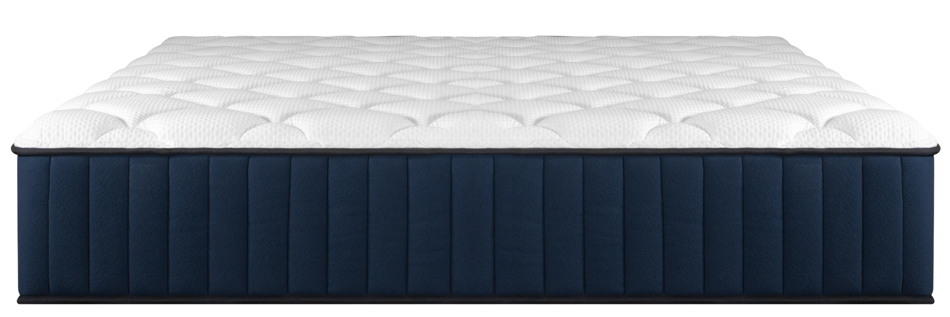 Twin Xl Size Serenity 12" Medium Tight Top Cooling Gel Memory Edge Support Pocket Spring Premium Hybrid Mattress White Black Blue Polyester Foam Spring Twin Xl