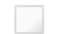 Shaker Crocodile Metallic White Mirror White Solid Wood Mdf