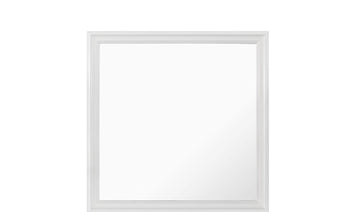 Shaker Crocodile Metallic White Mirror White Solid Wood Mdf