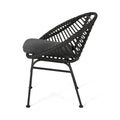 San Antonio Chair Grey Iron Plastic