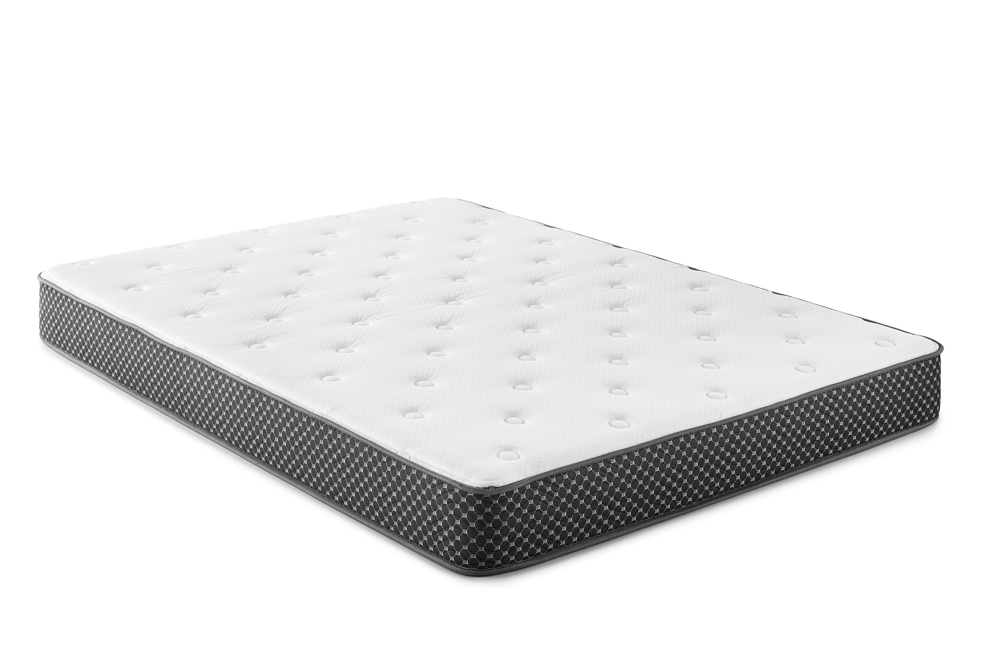 6" Quilted Foam Firm Full Mattress White Foam Full