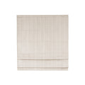 Basketweave Room Darkening Cordless Roman Shade Beige Polyester