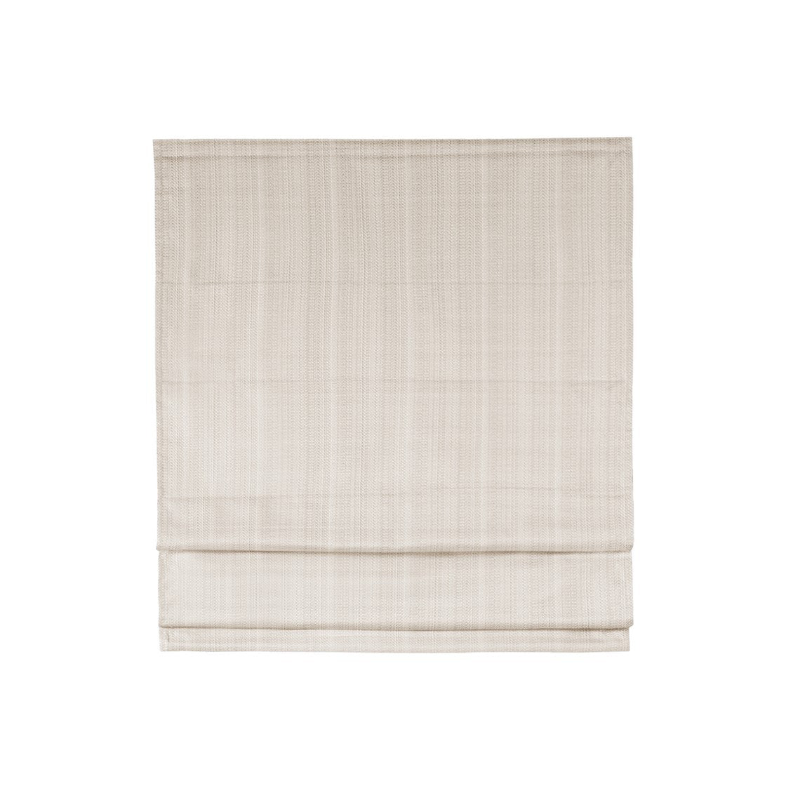 Basketweave Room Darkening Cordless Roman Shade Beige Polyester