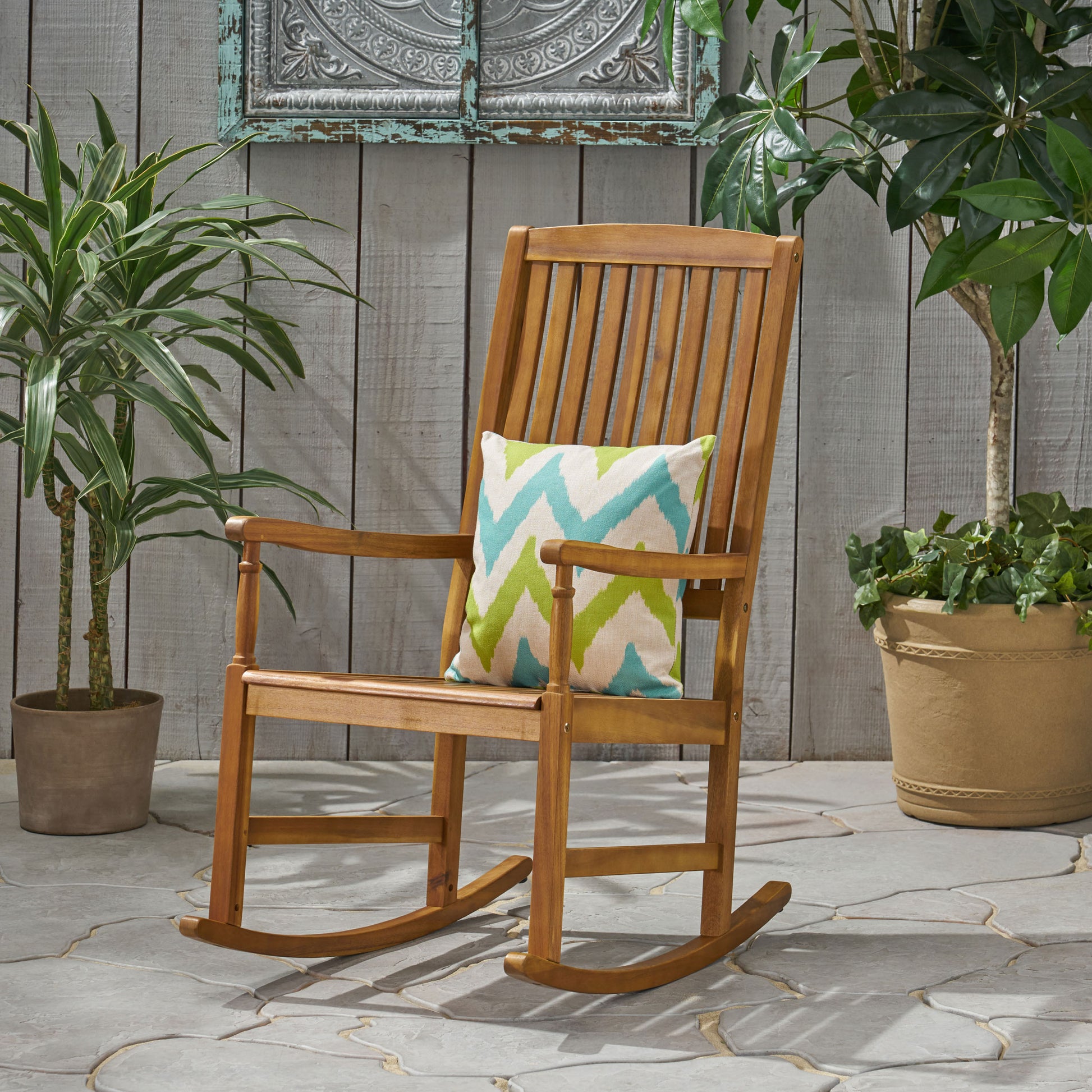 Arcadia Rocking Chair Teak Wood