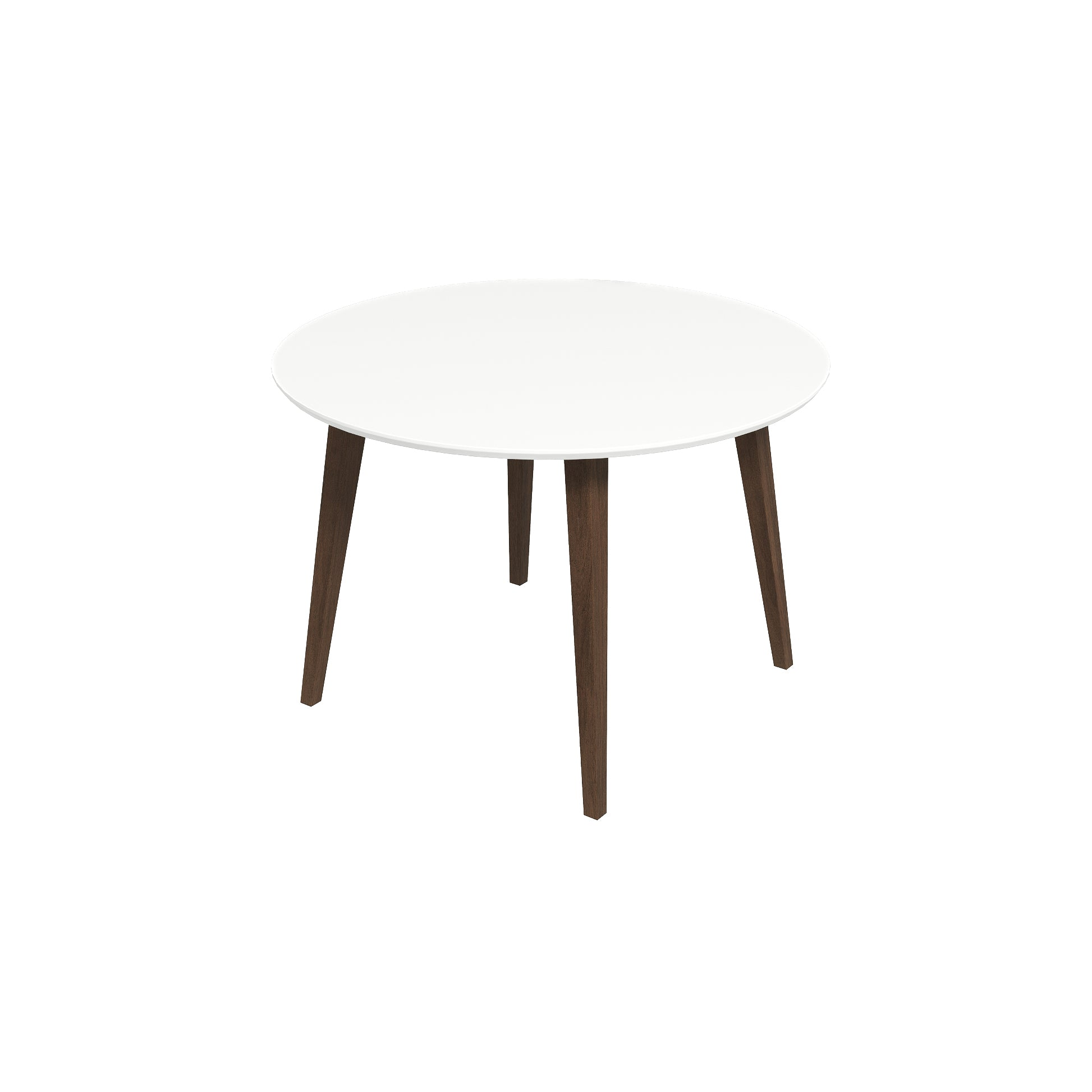 Paloma Dining Table White Brown,White Seats 4 Brown Dining Room Mid Century Modern Oval Solid Wood