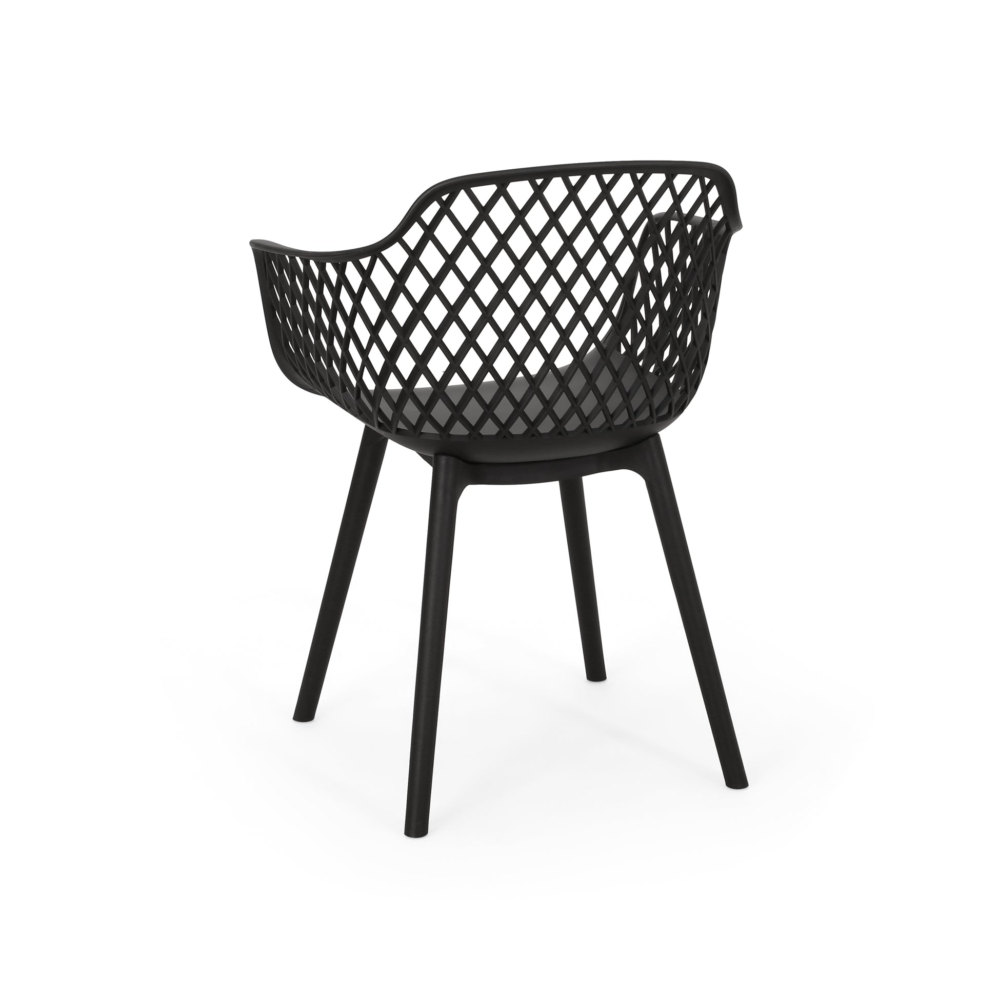 Poppy Chair Black Polypropylene