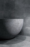 67'' 33'' Gray Freestanding Bathroom Soaking -