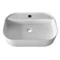 Solid Surface Basin Matte White Contemporary Solid Surface