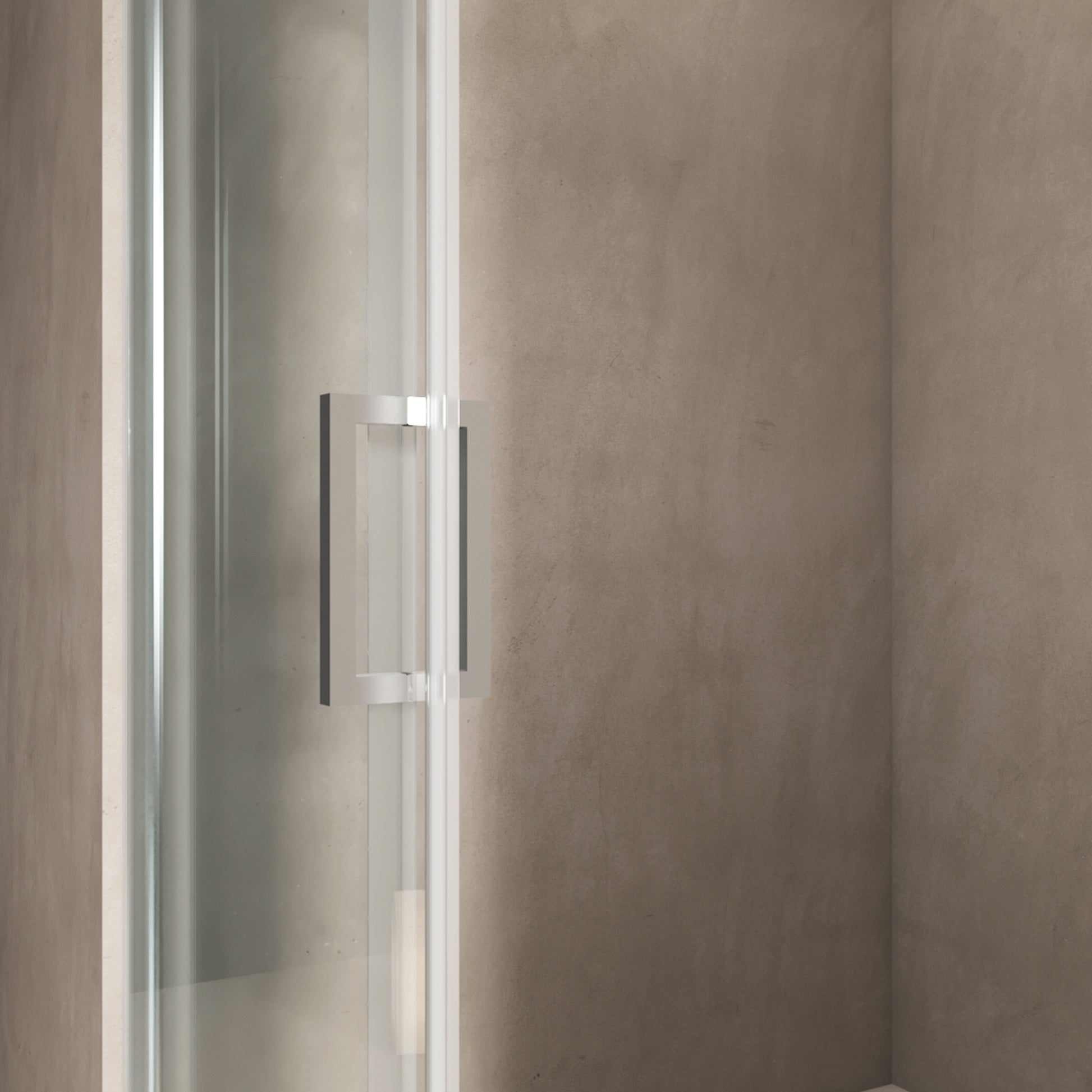 56" 60"W X 70"H Frameless , Sliding , With Premium 5 16" 8Mm Thick Tempered Glass Shower Enclosure,Double Side Easy Clean Coat,Brushed Nickel Finished With Buffer Brushed Nickel Bathroom American