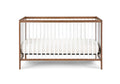 Pixie Finn 3 In 1 Crib In Walnut White Walnut Wood