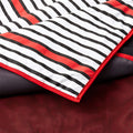 Champion Twin Comforter Red Black Polyester Polyester