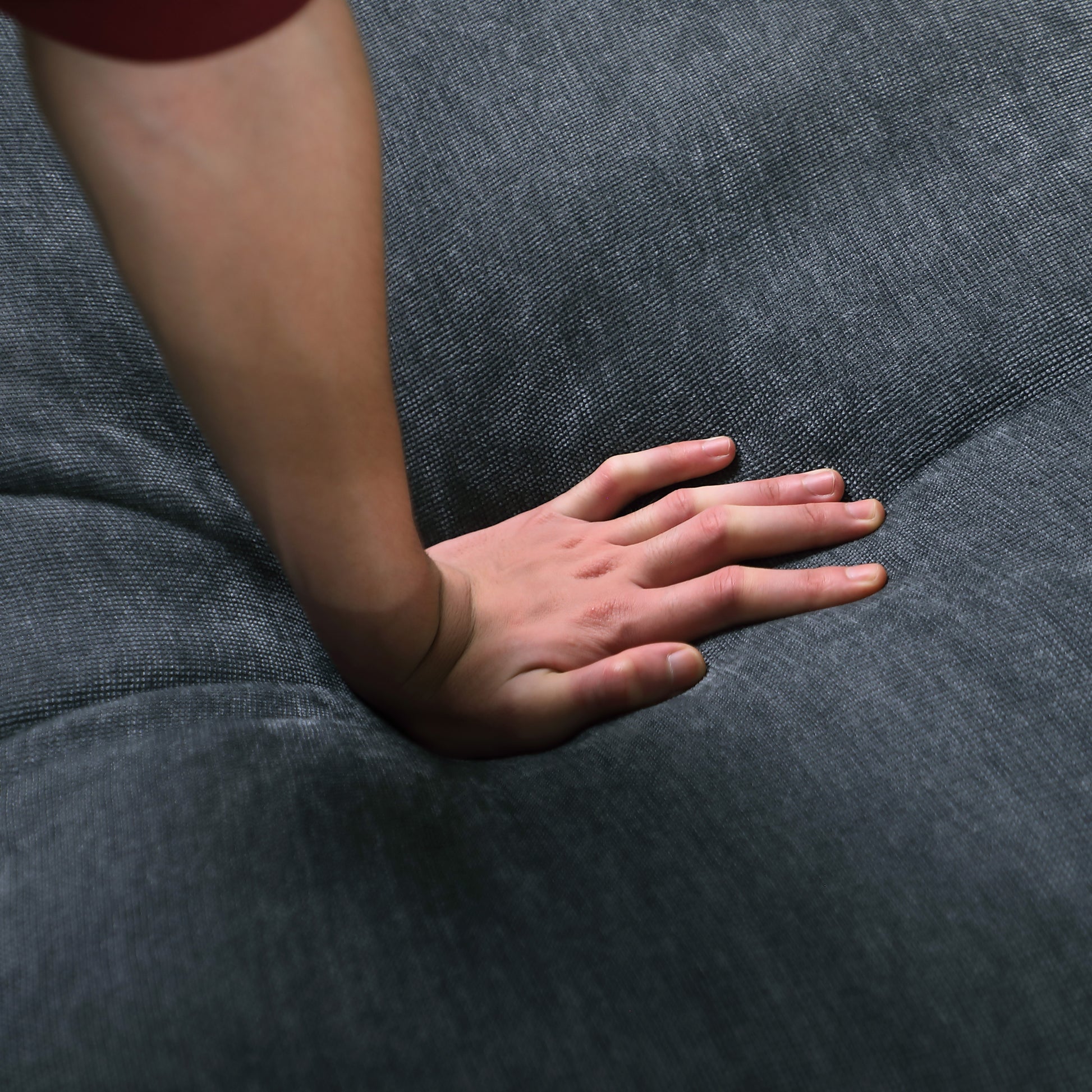 Modular Sectional Sofa, Convertible Sofa Couch, Modular Sectionals With Ottomans, 4Seat Sofa Couch With Reversible Chaise For Living Room. Chenille Grey Grey Fabric 4 Seat