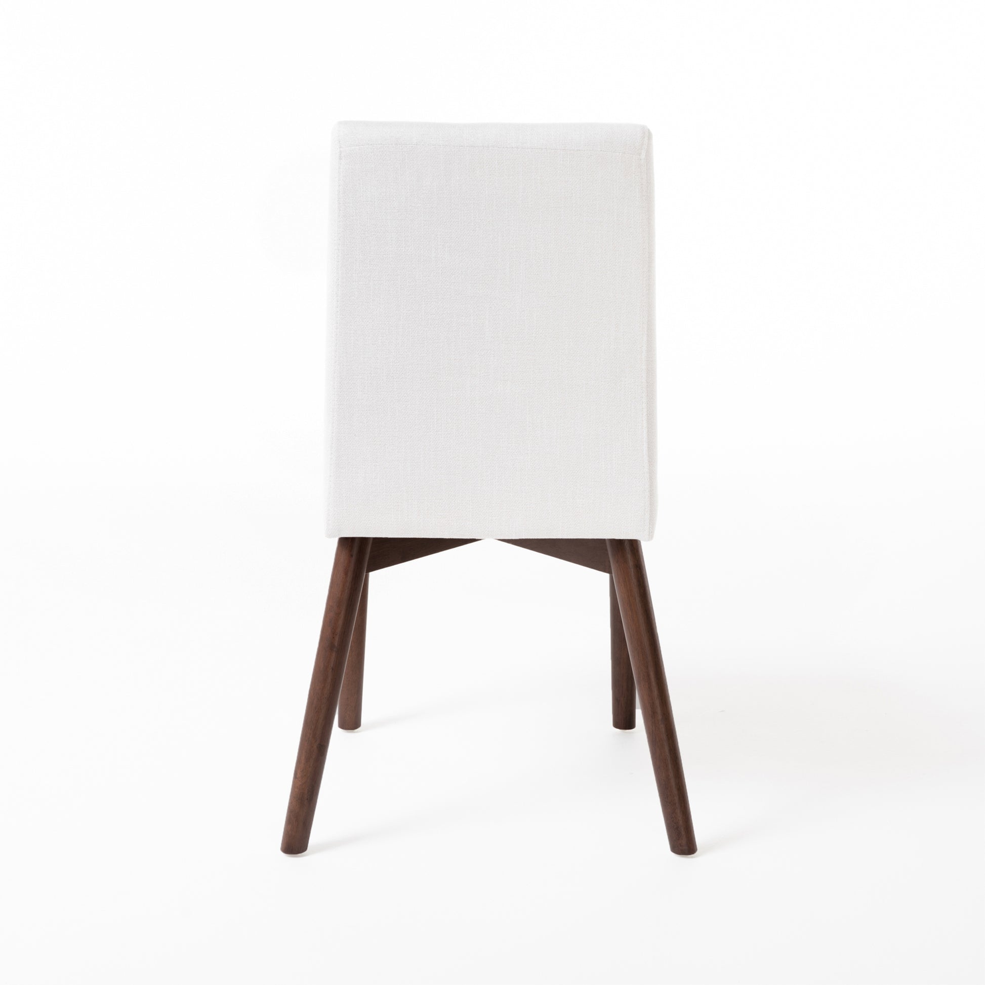 Dining Chair Light Beige Fabric