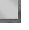 Vidalia Rustic Gray Oak Finish Mirror Gray,Oak Synthetic Wood