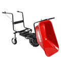 Wheelbarrow Electric Professional Specs This Wheelbarrow Uses An Electric 24V 500W Brushless Motor System, Powered By 2 12V 12Ah Motorized Wheelbarrow Black Red Classic,Industrial Stainless Steel