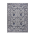 5X7 Grey Blue Oriental Non Shedding Living Room Bedroom Dining Home Office Stylish And Stain Resistant Area Rug Grey Blue Polyester