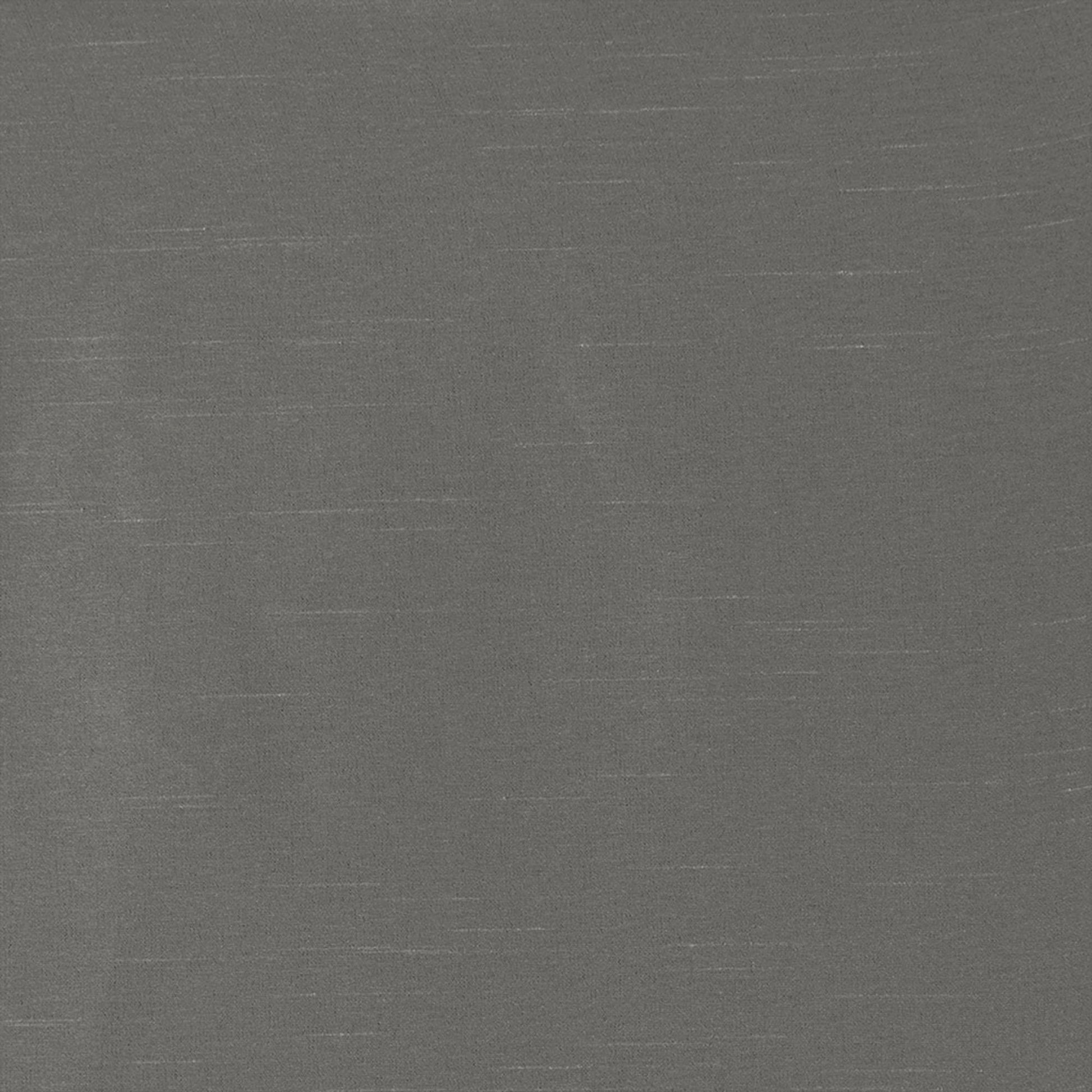 Lightweight Faux Silk Valance With Beads Charcoal 50X26" Charcoal Polyester