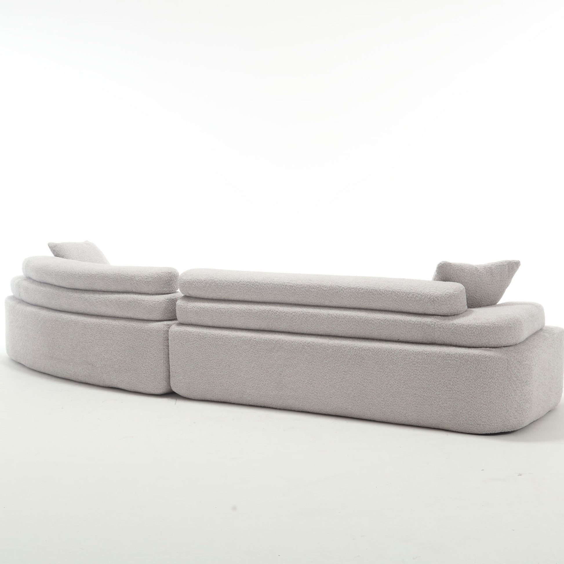 Unique Modeling Design,Upholstered Indoor Furniture,Foam Filled Sleeper Sofa Bed For Living Room,Bedroom,3 Colors Light Gray Primary Living Space Modern Foam Polyester 4 Seat