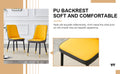Large Modern Minimalist Rectangular Dining Table With 0.39 
