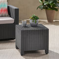 Mikael Accent Table Dark Gray Polypropylene