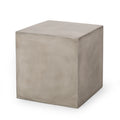 Quebec Side Table - Light Grey Magnesium Oxide