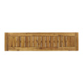 Nestor Bench Set Of 2, Natural Natural Acacia Wood