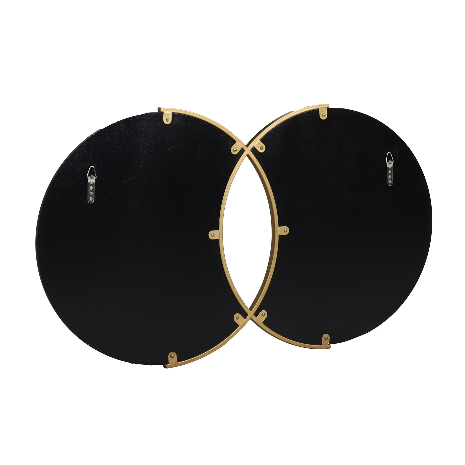 Wall Mirror Gold Iron