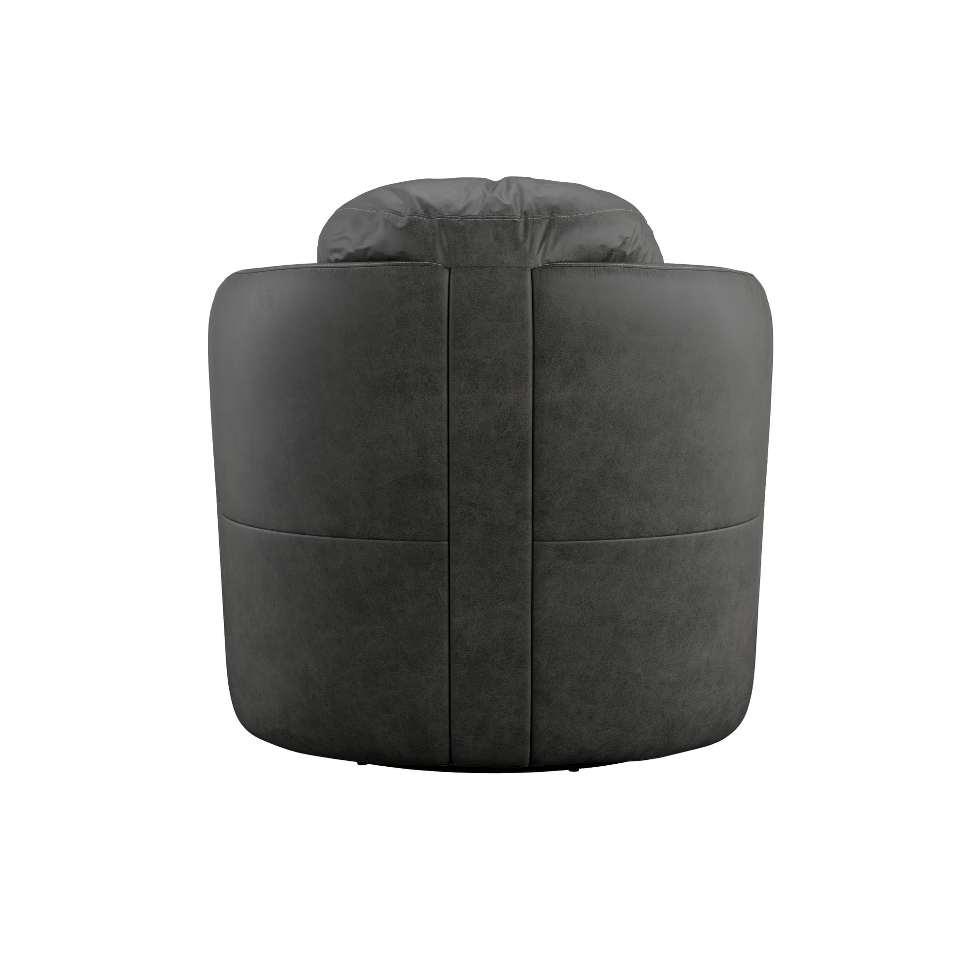 Butler Gray Swivel Accent Chair Gray Foam Engineered Wood