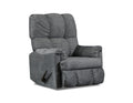 Sandstone Dusk Recliner Dark Gray Upholstered