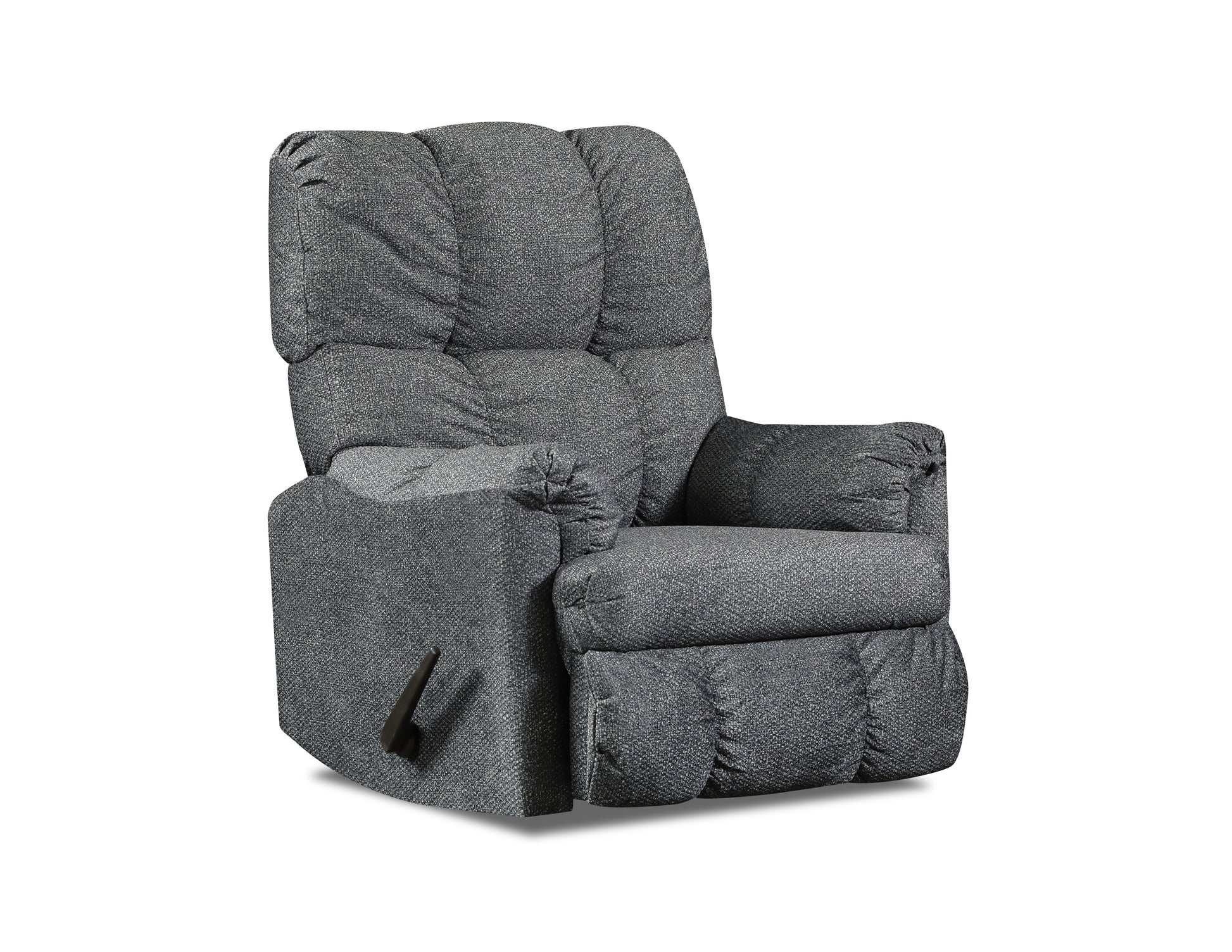 Sandstone Dusk Recliner Dark Gray Upholstered