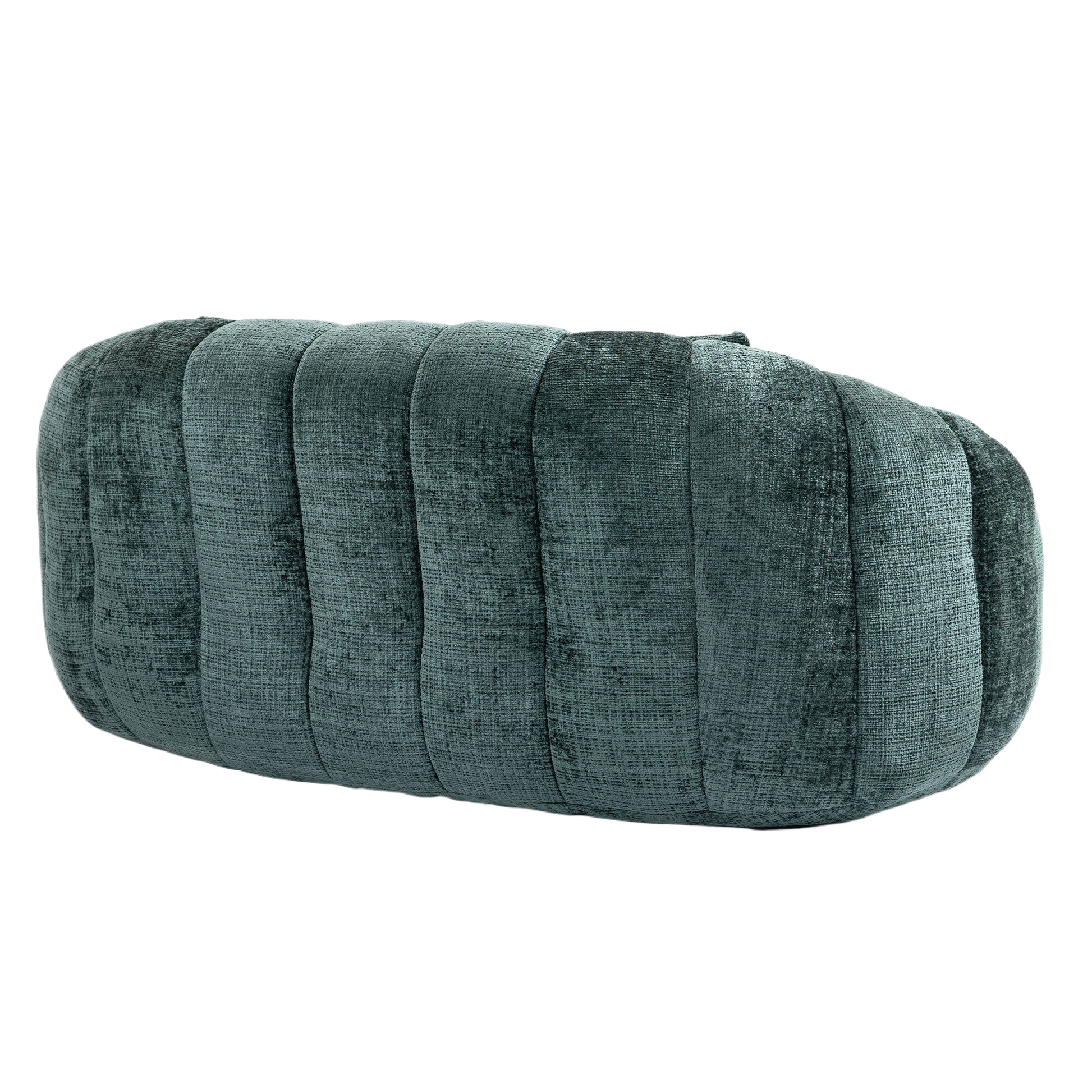 Coolmore Bean Bag Sofa Lazy Sofa Durable Comfort Lounger High Back Bean Bag Chair Couch For Adults And Kids, Indoor & Outdoor, Accent Floor Soft Lounge Chair Emerald Chenille Emerald Foam Chenille 2