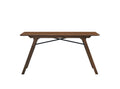 Kaela Dining Table, Walnut Finish Dn02925 Walnut Brown Wood