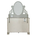 Flora Jewelry Mirror, Gray Finish Bd02206 Gray Mirror