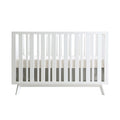 Prague Convertible Crib In White White Wood