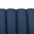 3 Seater Sofa Navy Blue Fabric