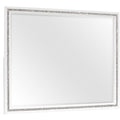 Almera Glitter White Mirror White Rubber Wood